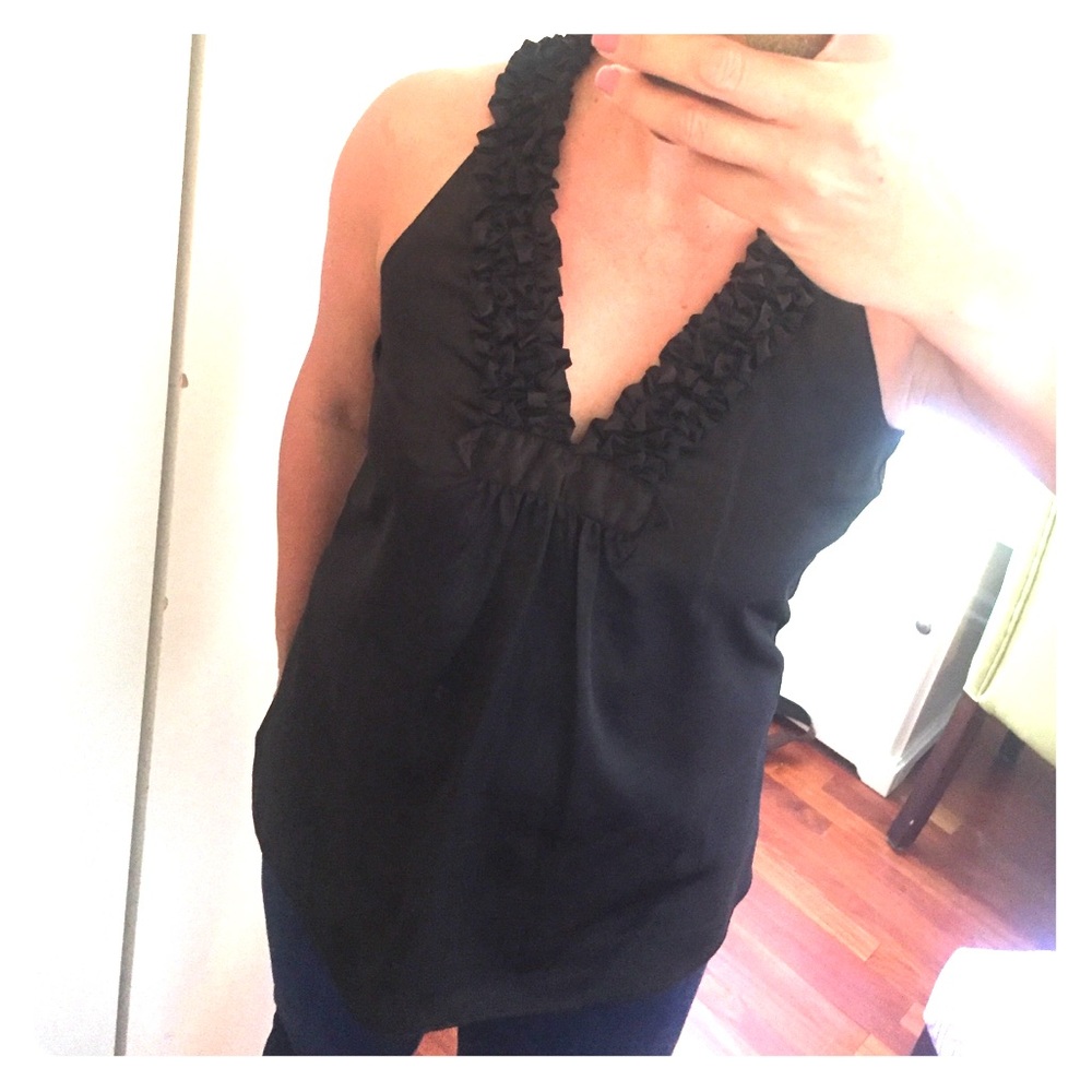 2/$10 Satin Black Top